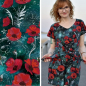 Preview: Poppys Meadow - Eigenproduktion von Graustufen-Stoffe